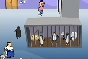 《企鹅逃出动物园》游戏画面1