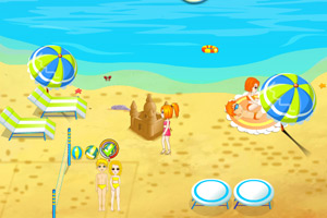 《经营海滩浴场》游戏画面1