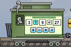 《智力火车》游戏画面1