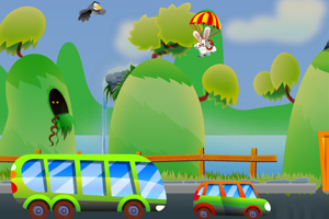 《飞翔的小兔子》游戏画面1