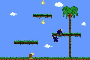 《小猴吃香蕉》游戏画面1