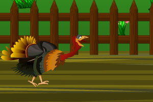 《逃命的火鸡》游戏画面1
