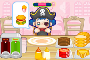 《可爱汉堡店》游戏画面1