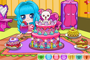 《小可爱开蛋糕派对》游戏画面1