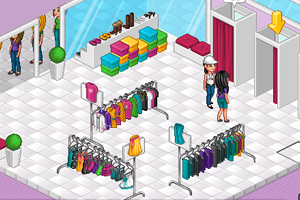 《时髦服装店》游戏画面1