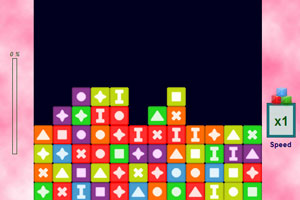 《彩色方块连连看》游戏画面1