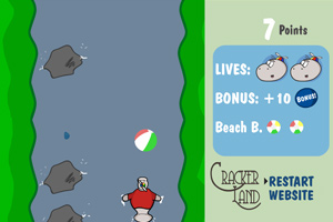 《海豹的沙滩球》游戏画面1