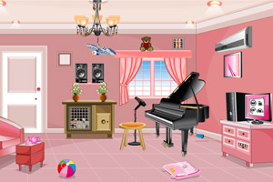《钢琴室逃生》游戏画面1