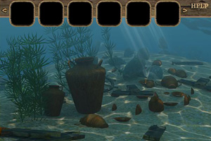 《逃出海底废船》游戏画面1