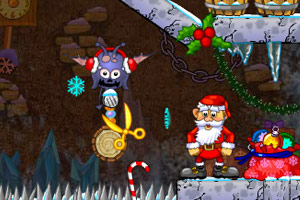 《圣诞老人采矿工2圣诞选关版》游戏画面1