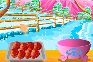 《冬日草莓冰沙》游戏画面1