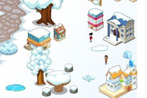 《冰封小镇》游戏画面1