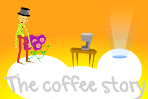 《咖啡的故事》游戏画面1