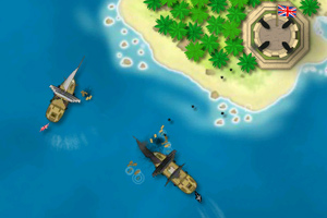 《海盗船的袭击》游戏画面1
