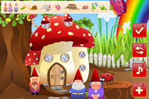 《可爱蘑菇屋》游戏画面1