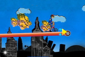 《矿山自行车2》游戏画面1