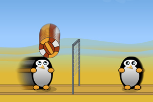 《企鹅排球》游戏画面1
