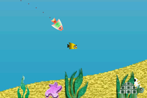《深海吃小鱼》游戏画面1