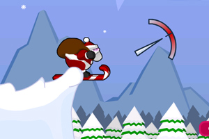 《圣诞滑雪跳》游戏画面1
