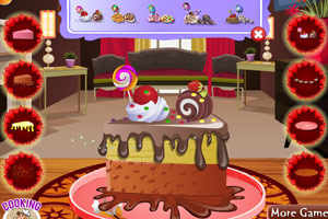 《巧克力切块蛋糕》游戏画面1