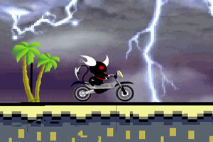 《小恶魔骑摩托》游戏画面1