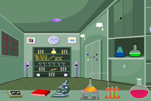 《化学实验室逃脱》游戏画面1