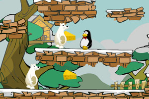 《企鹅偷奶酪》游戏画面1