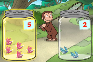 《小猴子抓虫子》游戏画面1