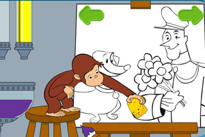 《小猴画画》游戏画面1