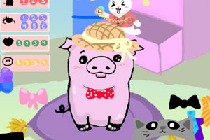 《小猪去选美》游戏画面1