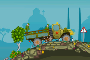 《军用大卡车》游戏画面1