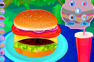 《制作汉堡包》游戏画面1
