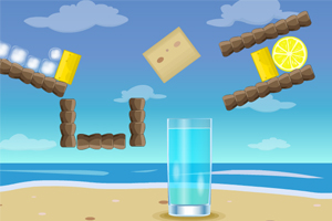 《海滩冰饮》游戏画面1