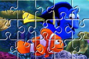 《深海小鱼儿拼图》游戏画面1