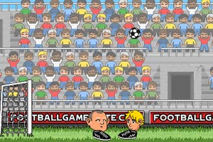 《大头踢足球》游戏画面1