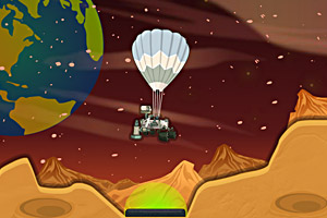 《火星探险车停车》游戏画面1