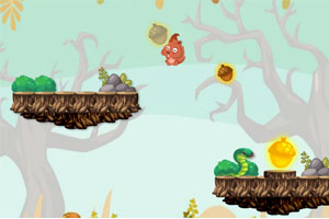 《小松鼠吃榛子》游戏画面1