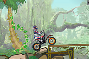 摩托车丛林越野