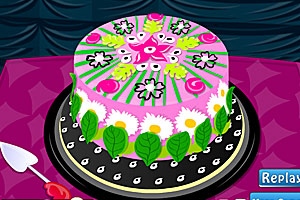 《精致鲜花蛋糕》游戏画面1