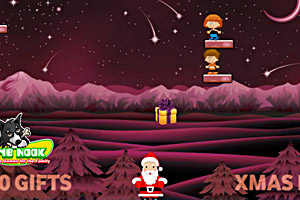 《圣诞公公撒礼物》游戏画面1