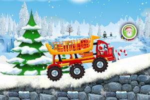 《圣诞卡车运礼物2》游戏画面1