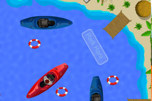 《海滩小船停靠》游戏画面1