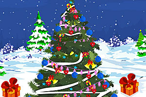 《圣诞树装饰》游戏画面1