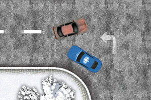 《雪天停车》游戏画面1