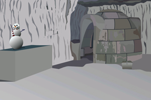 《雪地堡垒逃生》游戏画面1