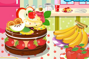 《甜甜水果蛋糕》游戏画面1