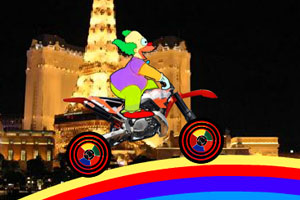 《小丑摩托车》游戏画面1