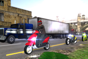 《极速摩托飙车》游戏画面1