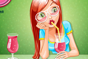 《比赛喝果汁》游戏画面1