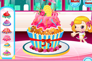 《母亲节蛋糕》游戏画面1